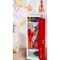 Adiroffice 1-Tier 3-Shelf Steel Free Standing Storage Locker Cabinet for Home, School in Red ADI629-01-RED-MK - alternate 2
